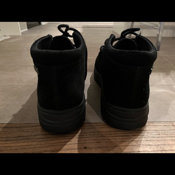 SAO Stacy Adams black suede shoes size 12M - Picture 4 of 10